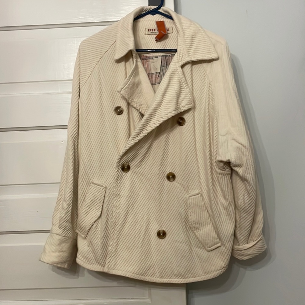 Free people size small corduroy jacket great condition